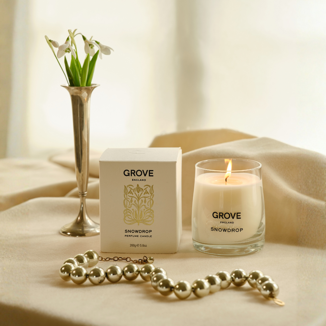 Snowdrop Perfume Candle