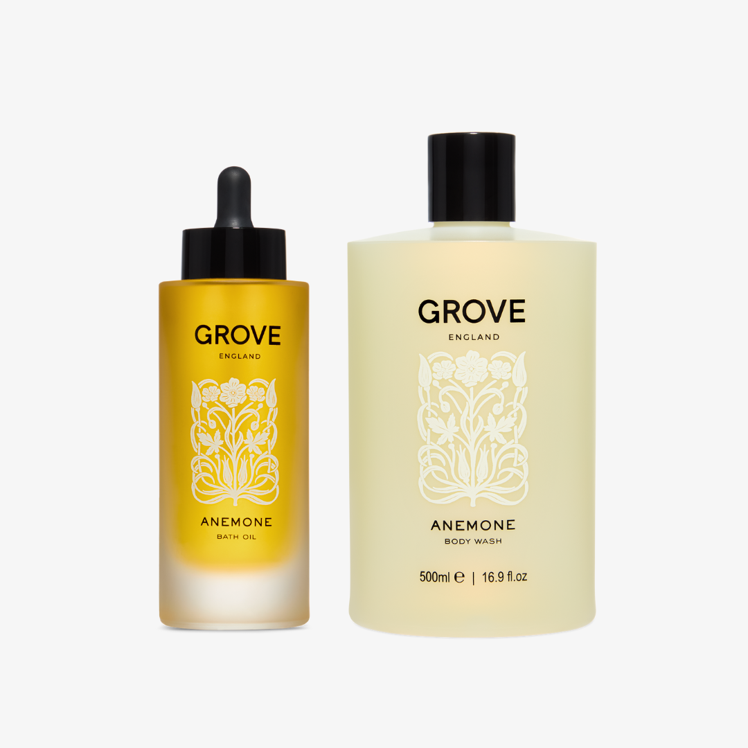 Anemone Bath Oil & Body Wash Gift Set